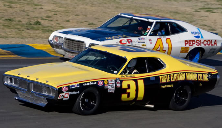 jim vandiver 1974 dodge charger race car