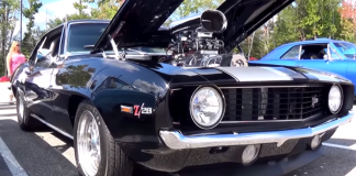 pro street 1969 camaro z28 video