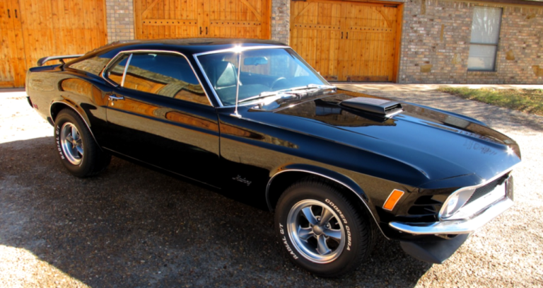 Black 1970 Mustang Fastback 390 Big Block | Video | Hot Cars