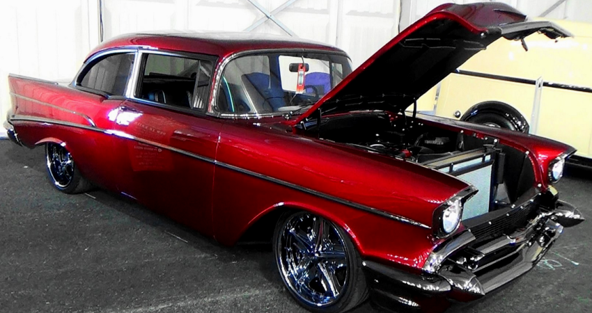 Candy Red Paint Job ~ Annual Road Relics Father's Day Car Show | tilamuski