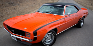 1969 chevy camaro rs frame-off restoration