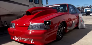 fox body big block mustang drag racing