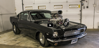 blown 1966 ford mustang gt