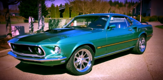 1969 mustang mach 1 resto job