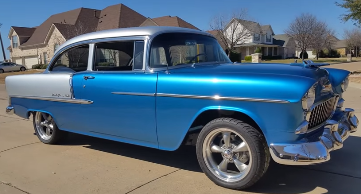 1955 chevy bel air resto job