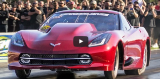 promod c7 corvette drag racing