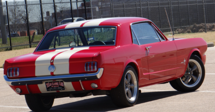red 1966 ford mustang 302 automatic