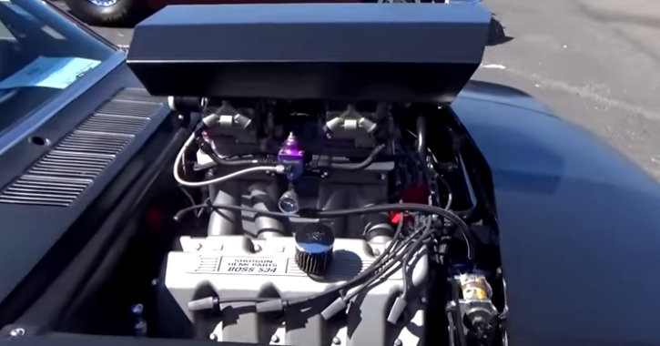 pro street 1966 mustang boss 429 hemi engine