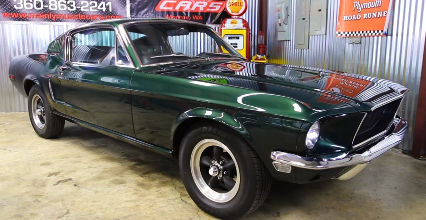 1968 bullitt mustang recreation video