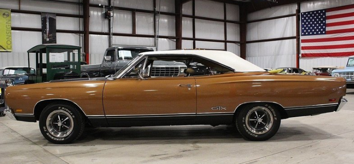 saddle bronze 1969 plymouth gtx