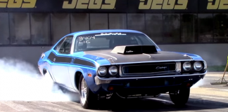 trans am dodge challenger drag racing