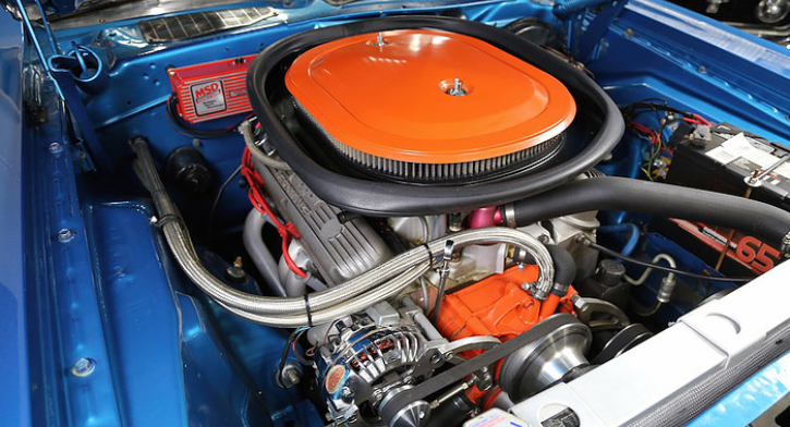 b5 blue 1971 dodge challenger 340 automatic