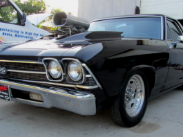 blown 1969 chevy el camino custom