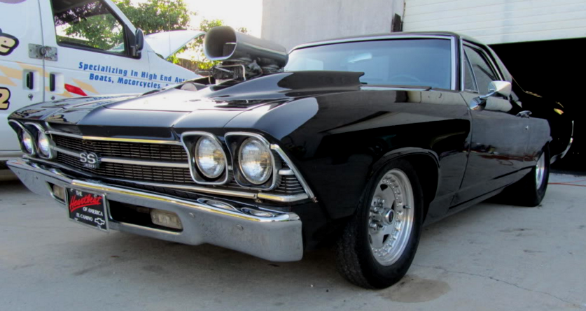 blown 1969 chevy el camino custom