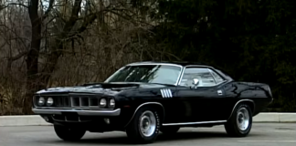 rare 1971 plymouth cuda v-code