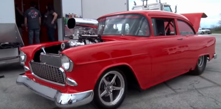 original chevy 55 1.0 no prep drag car