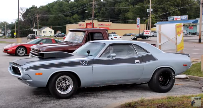 dodge challenger t/a video