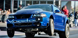 voodoo racing built turbo cobra mustang