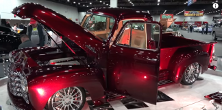 custom built 1951 chevy 5-window truck