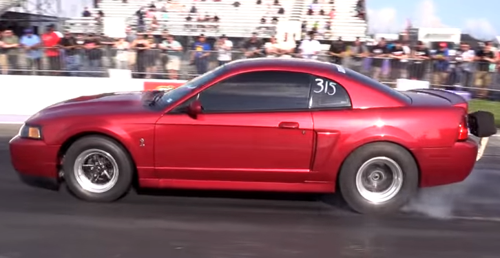 stick turbo cobra mustang drag racing