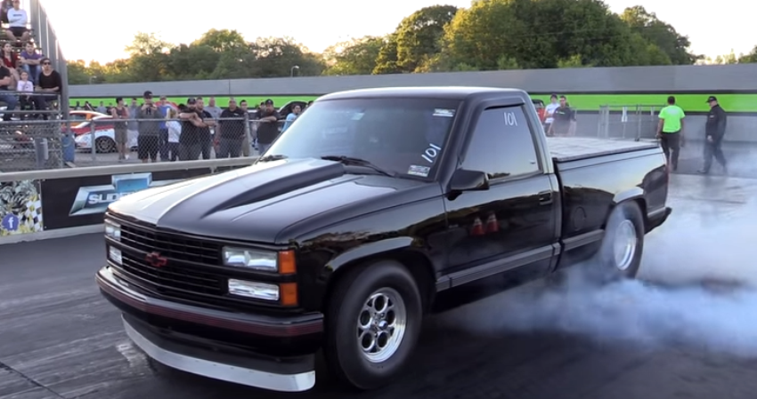 turbocharged chevy truck street car takeover