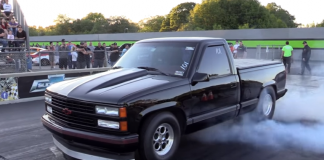 street legal chevy truck drag racing