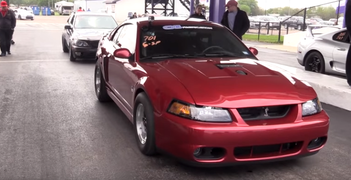 9 second turbo cobra mustang drag racing