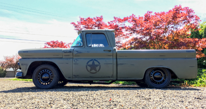 custom 1960 chevy c10 short bed truck