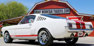 bright white 1965 ford mustang 302 review