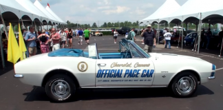 original 1967 chevrolet camaro ss indianapolis 500 pace car