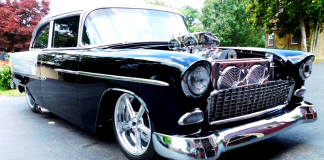 custom built blown 1955 chevrolet