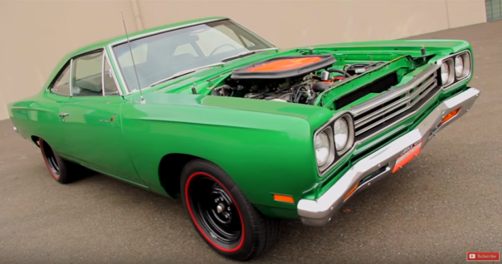 rare 1969 plymouth road runner a12 package