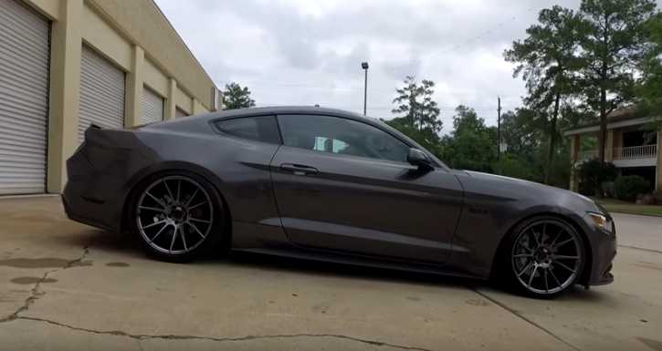 graphite grey custom built s550 ford mustang gt video