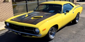custom 1972 plymouth barracuda video