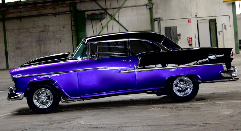 1955 chevy bel air custom