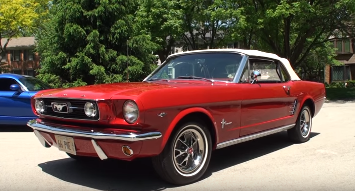 convertible 1966 ford mustang 289 restoration