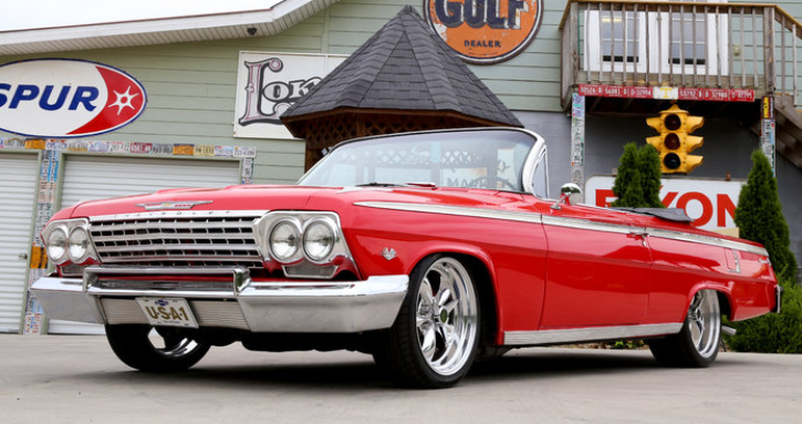 1962 chevy impala 283 convertible