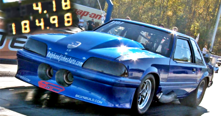 mustang mike fox body mustang drag racing