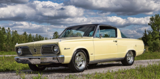 restored 1966 plymouth barracuda