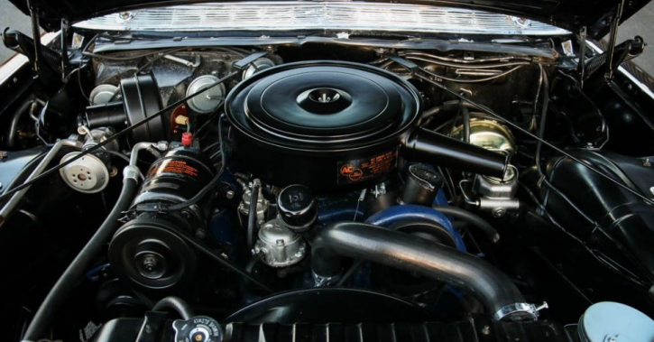 black on red 1961 cadillac convertible 390 automatic