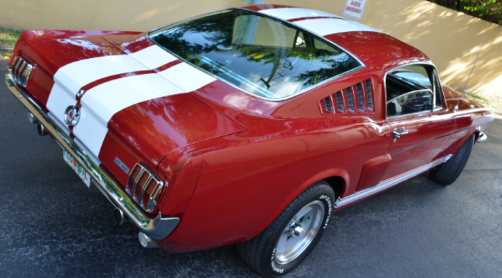 1966 mustang fastback c-code gt350 clone