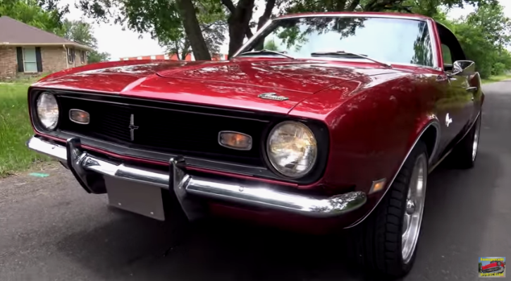 customized 1968 chevy camaro zz4 test drive