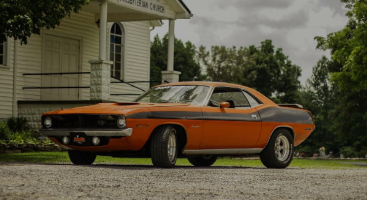 real 1970 plymouth cuda 383 big block 4-speed video