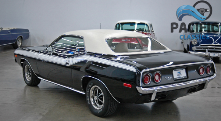 black on white 1972 plymouth cuda numbers matching 340