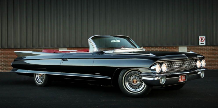 convertible 1961 cadillac restoration