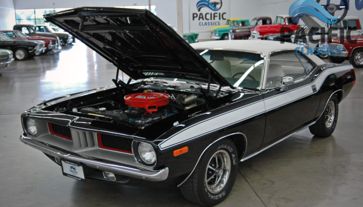 rare 1972 plymouth cuda 340 4-speed