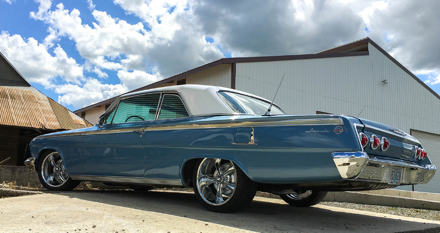 '62 chevy impala super sport video