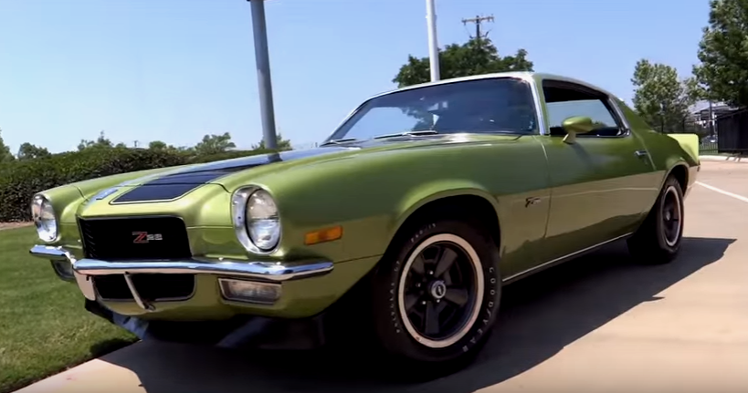 1970 chevrolet camaro z28 restored