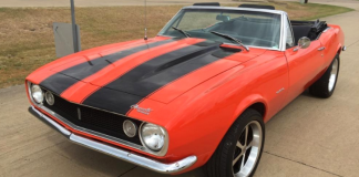 convertible 1967 chevrolet camaro 383 automatic