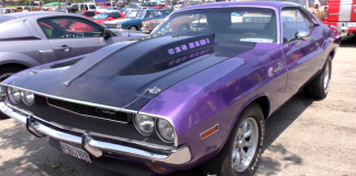 dodge hemi challenger burnouts donuts